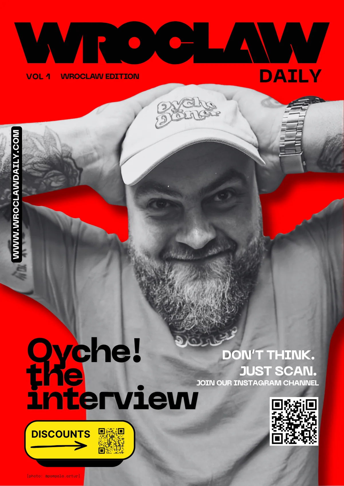 Original WROCŁAW DAILY artwork