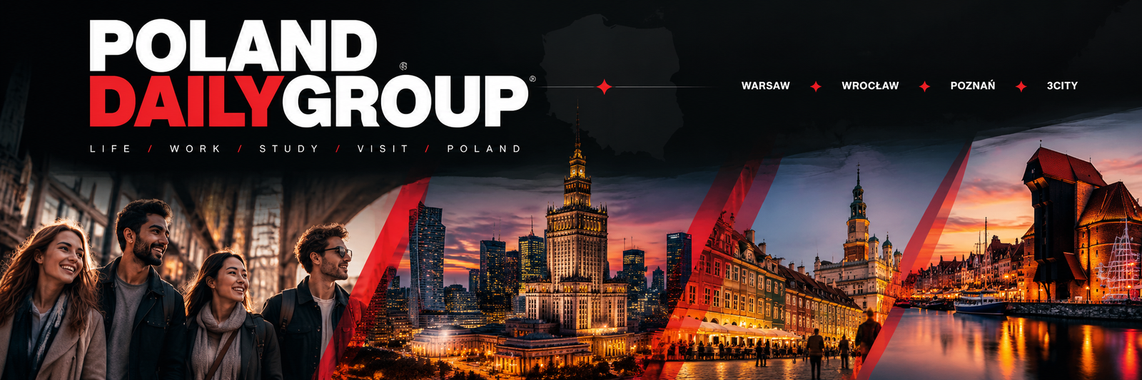 Poland Daily Group — Warsaw, Wrocław, Poznań and 3City